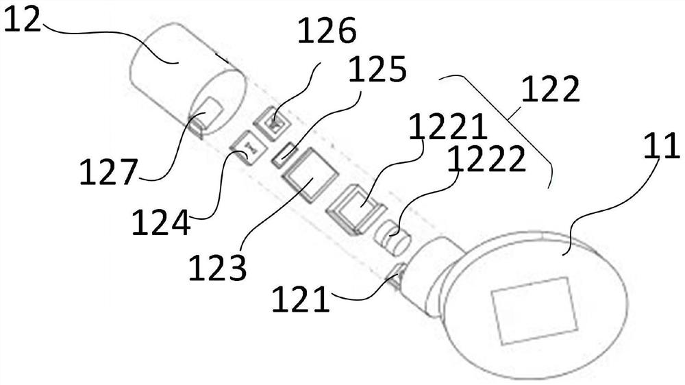 Visual monitoring glasses