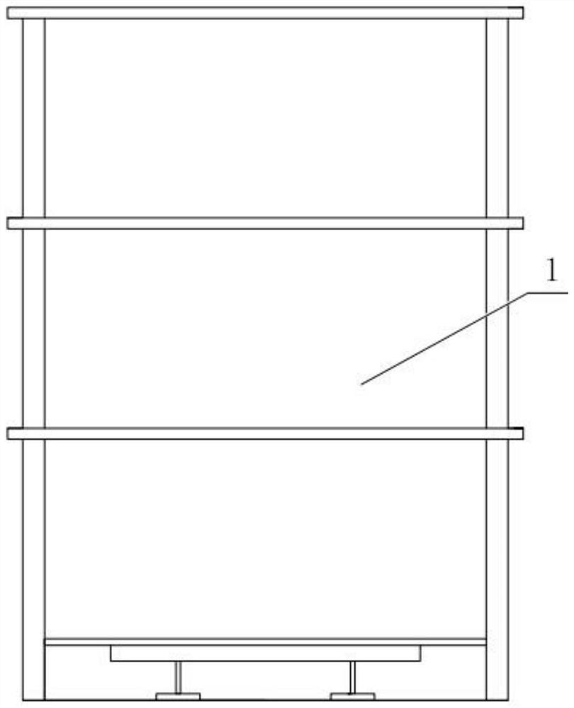 Fuel supplementing system based on container three-dimensional lifting system and leaked fuel