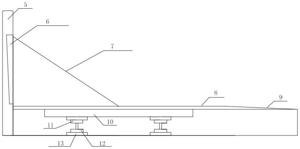 Fuel supplementing system based on container three-dimensional lifting system and leaked fuel