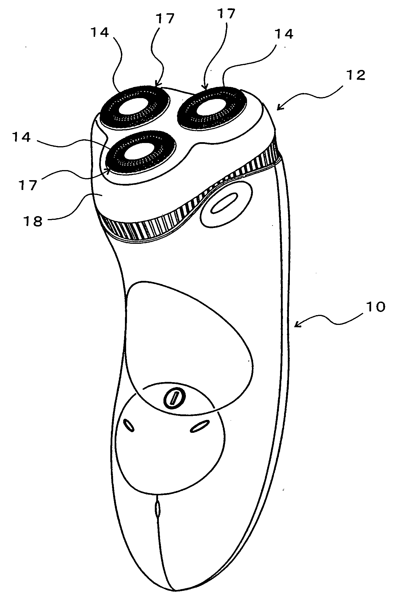 Rotary type electric shaver