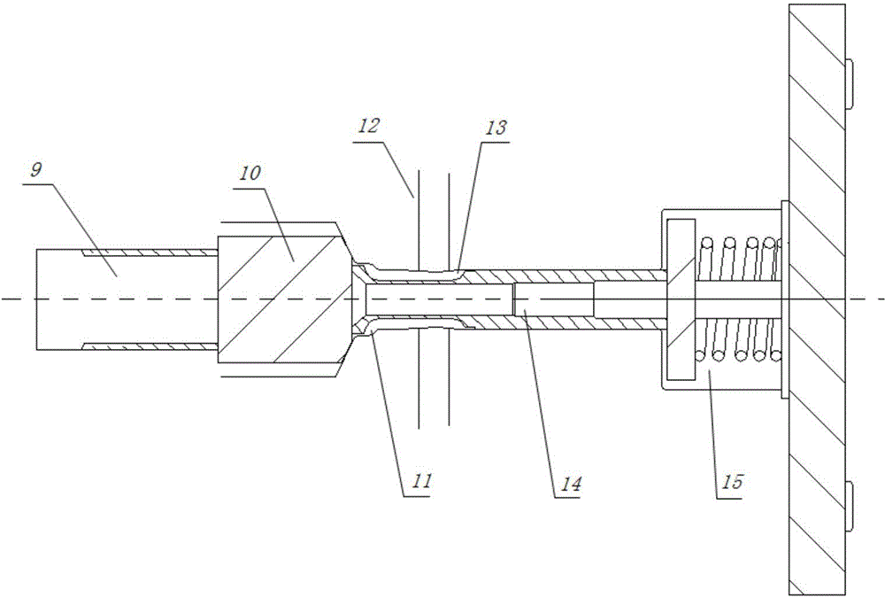 Normally closed solenoid valve with protection device