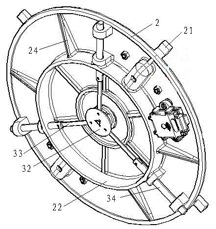 Manhole opening inner cover and combined inner manhole cover and outer manhole cover device with same