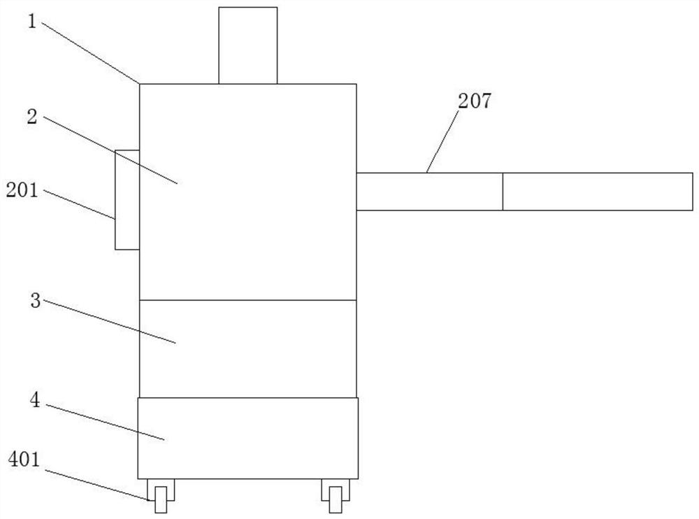 Clamping assembly with protection structure for metal hot working treatment