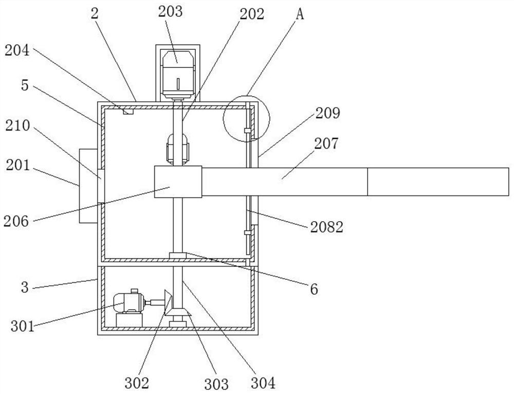 Clamping assembly with protection structure for metal hot working treatment