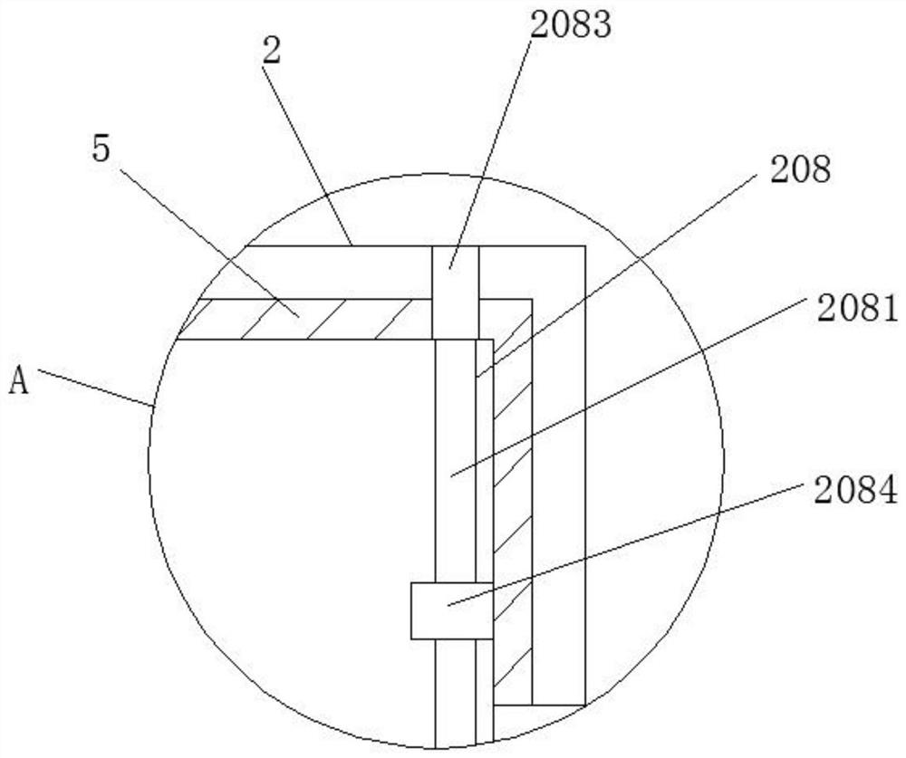 Clamping assembly with protection structure for metal hot working treatment