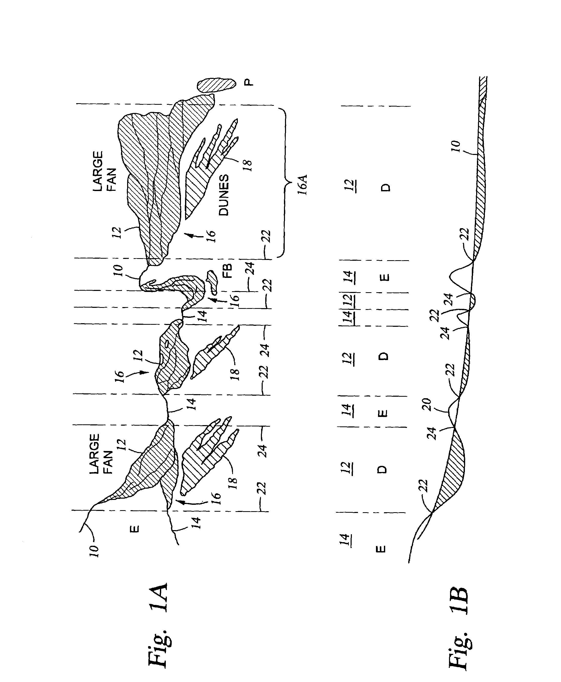 Method for identifying sedimentary bodies from images and its application to mineral exploration