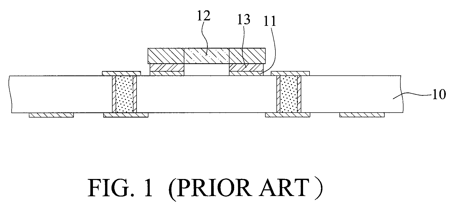 Packaging substrate having a passive element embedded therein and method of fabricating the same