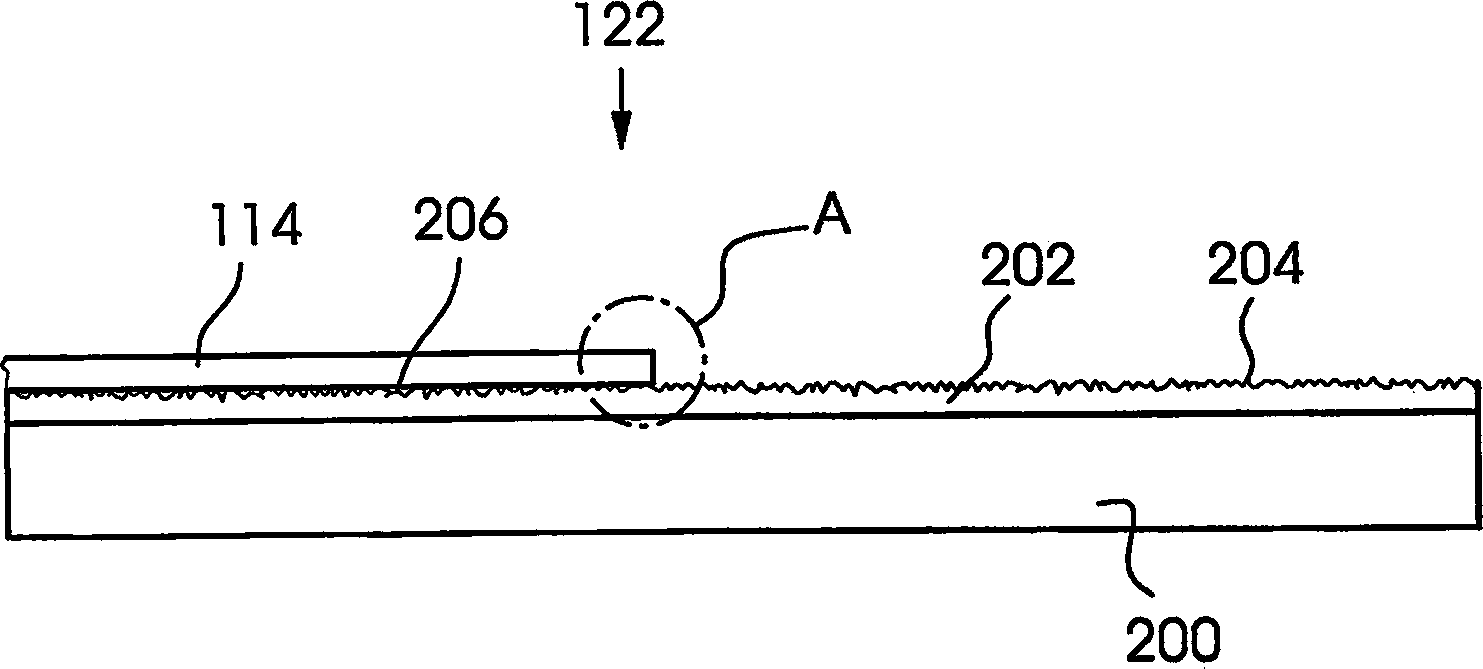 Surface of guiding printed substrate with micro-protuberance