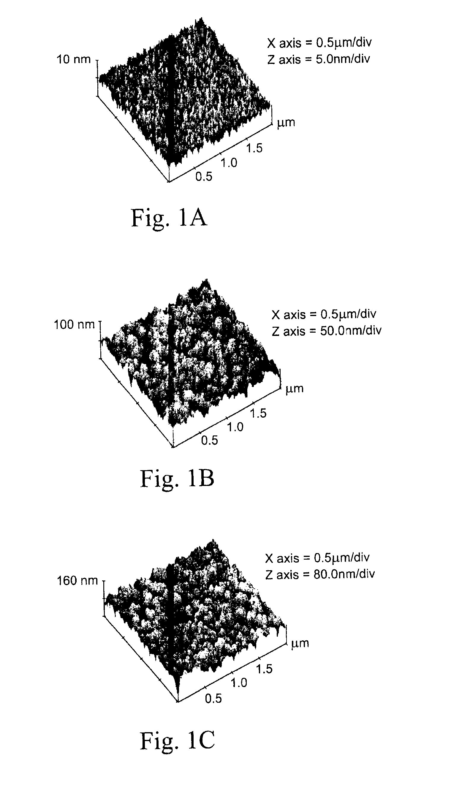 Method of preparing nano-structured surface coatings and coated articles