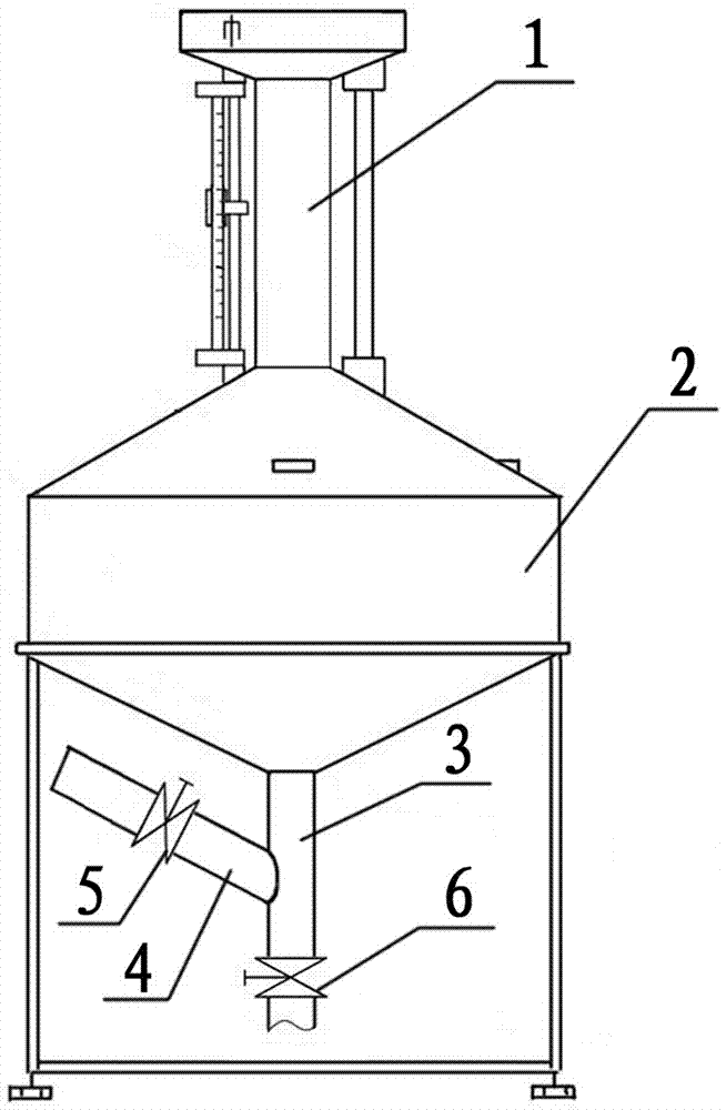 Inlet and discharge combination valve for standard metal gauge