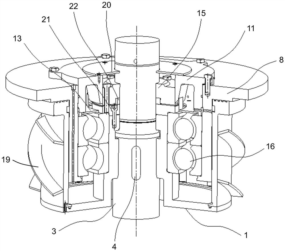 Bearing chamber suitable for rolling bearing