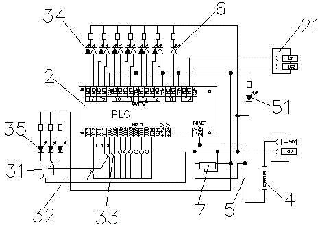 Interlocking controller for machine tool fixture