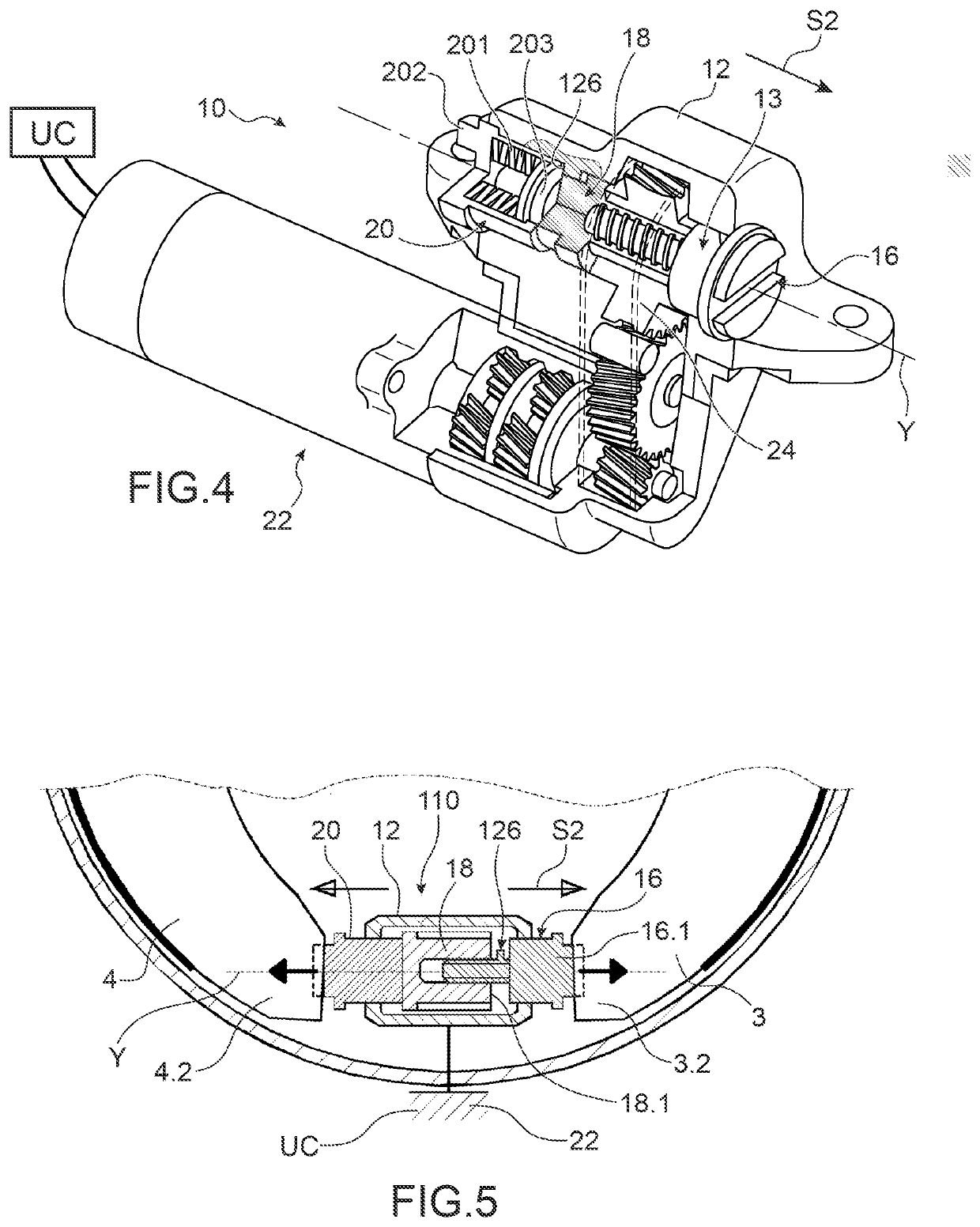 Compact electromechanical brake
