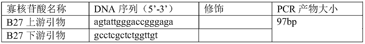 HLA-B27 (Human Leukocyte Antigen-B27) allele detection kit and application thereof