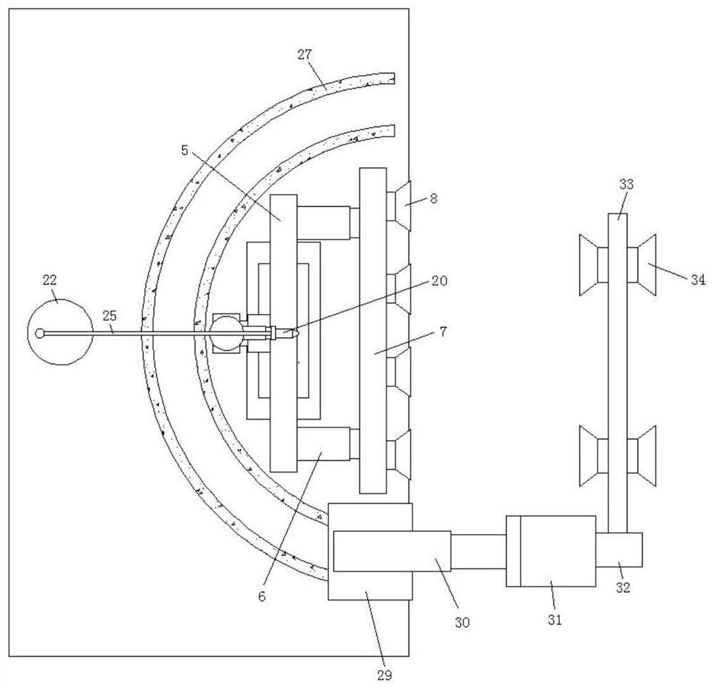 A safety dismantling device for high-rise home improvement glass