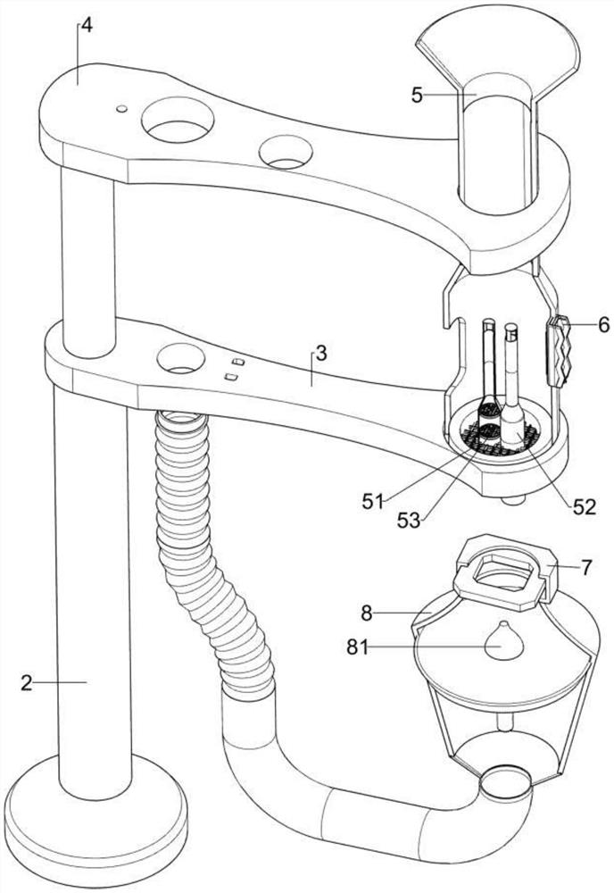 Device for preparing longifolene at high temperature