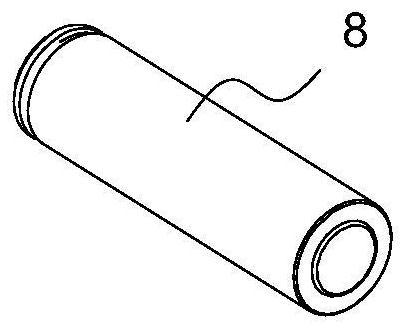 Cylindrical lithium battery peeling method and equipment