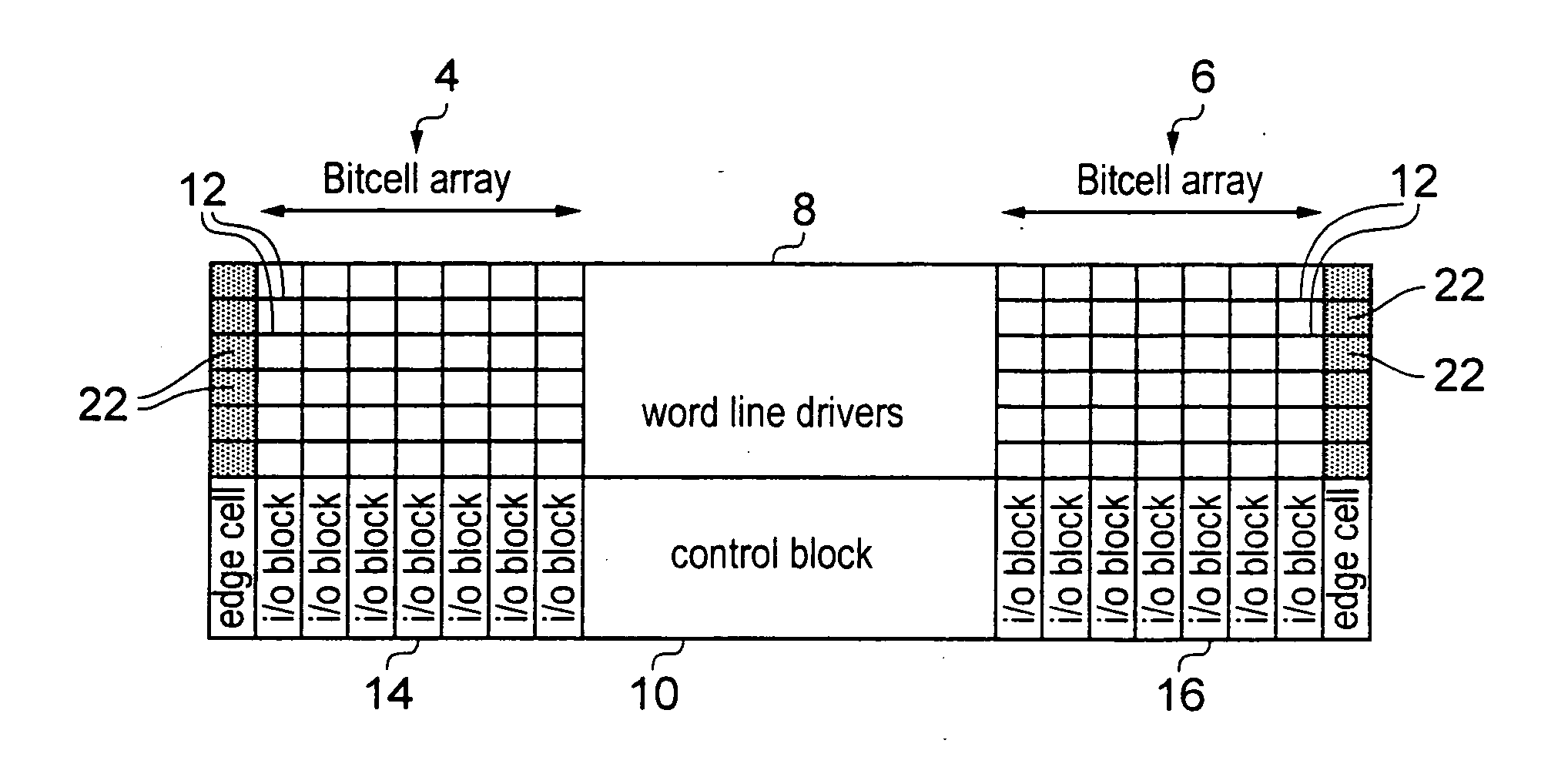 Integrated circuit memory with word line driving helper circuits