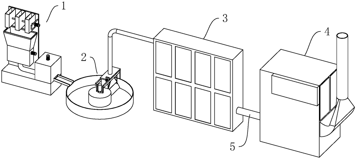 Blowing system for viscose yarn