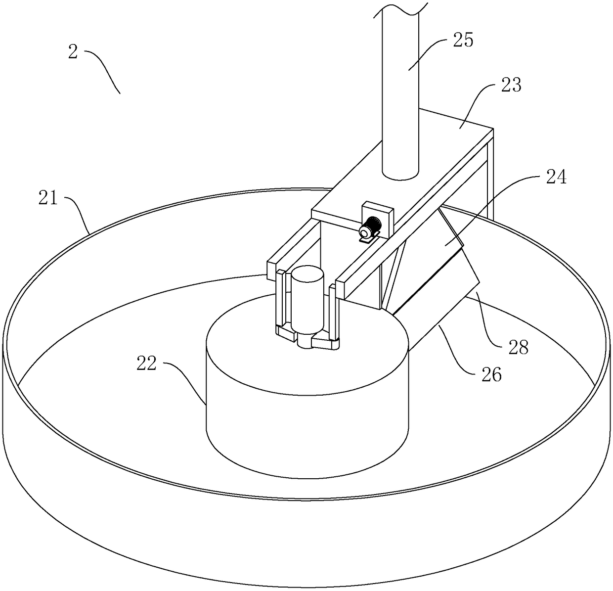 Blowing system for viscose yarn