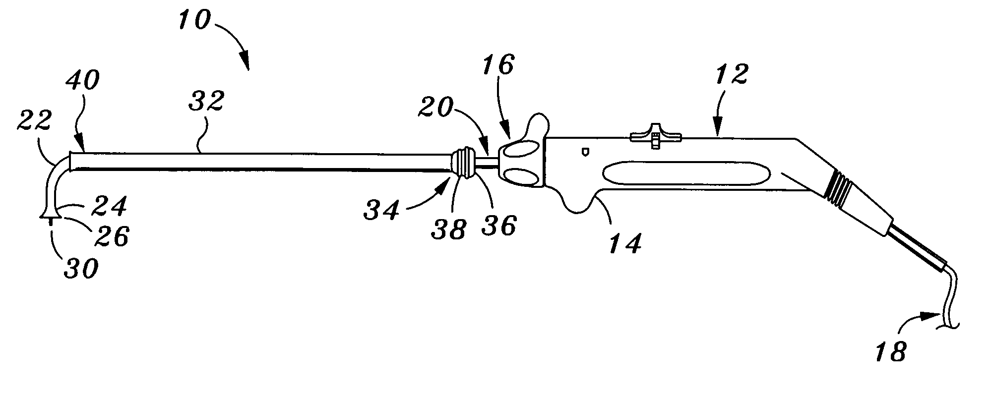 Surgical apparatus having configurable portions