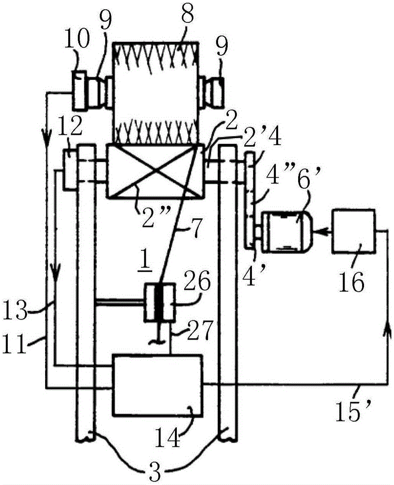 Method and device for winding a crosswound bobbin