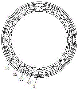 Compound steel belt with high temperature resistance and corrosion resistance