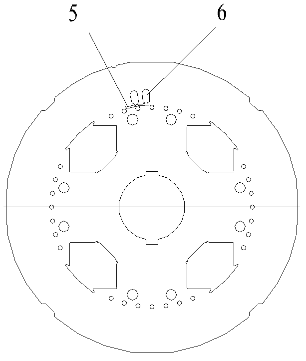 Technology for machining stator/rotor punching piece