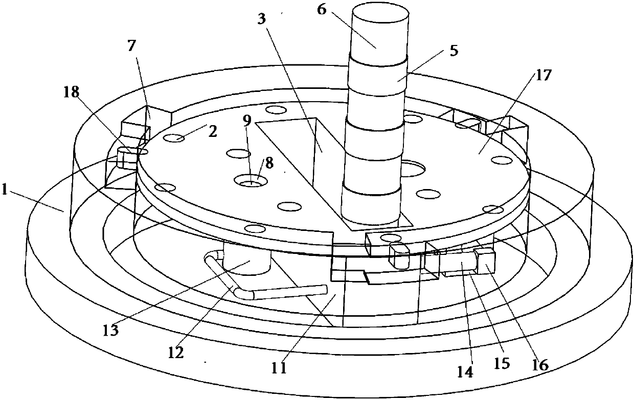 Horizontal intelligent alarm device for road well safety protection