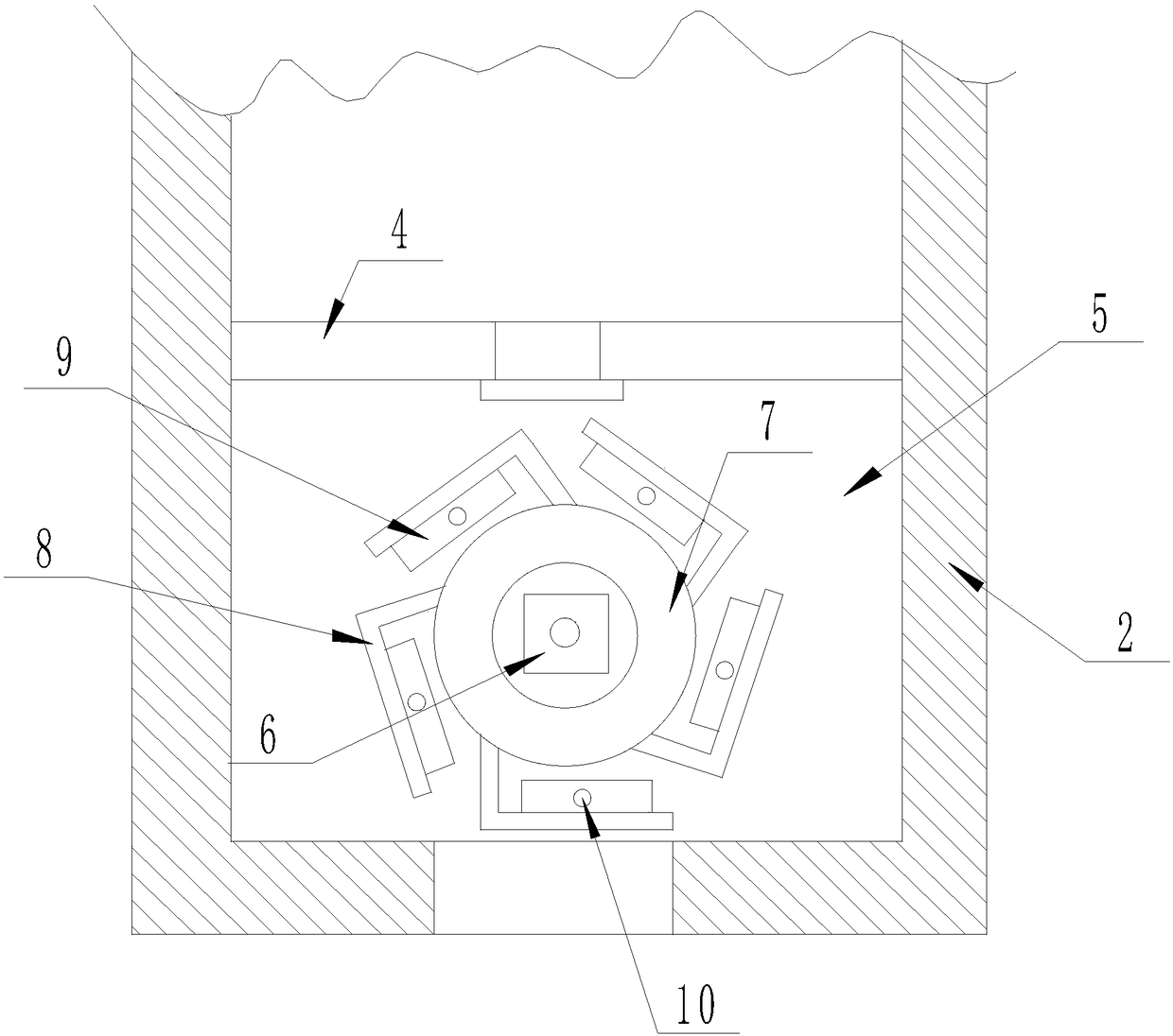 An automatic equipment for planting and spreading fertilizer