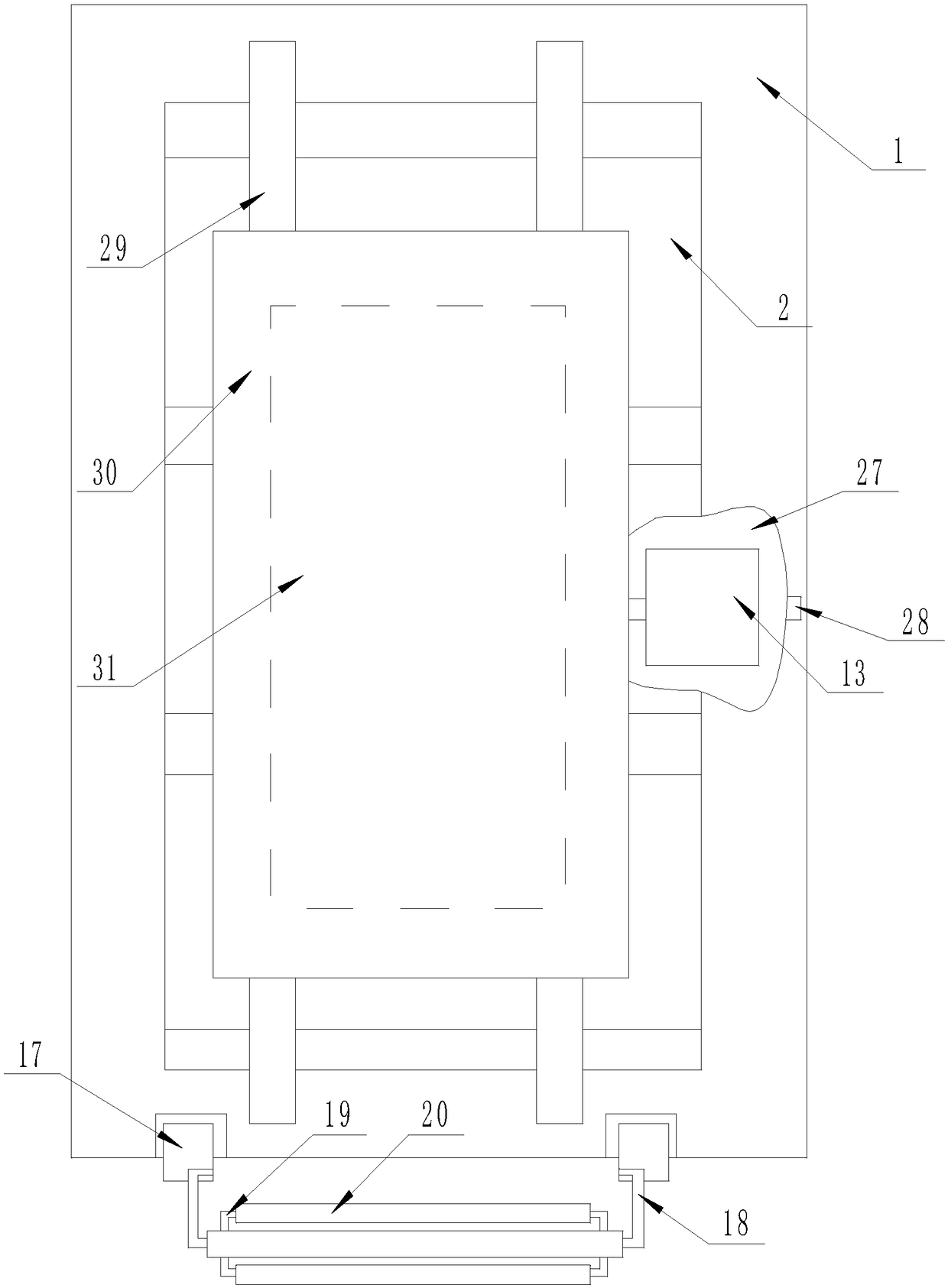 An automatic equipment for planting and spreading fertilizer