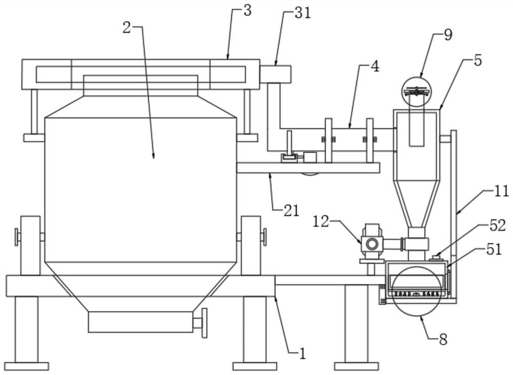 Environment-friendly concrete processing equipment for civil engineering building