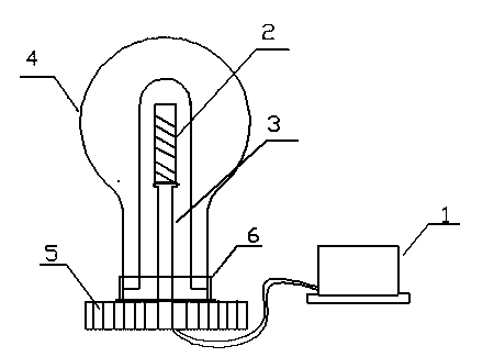 High-frequency electrodeless lamp based on micro-channel heat pipe