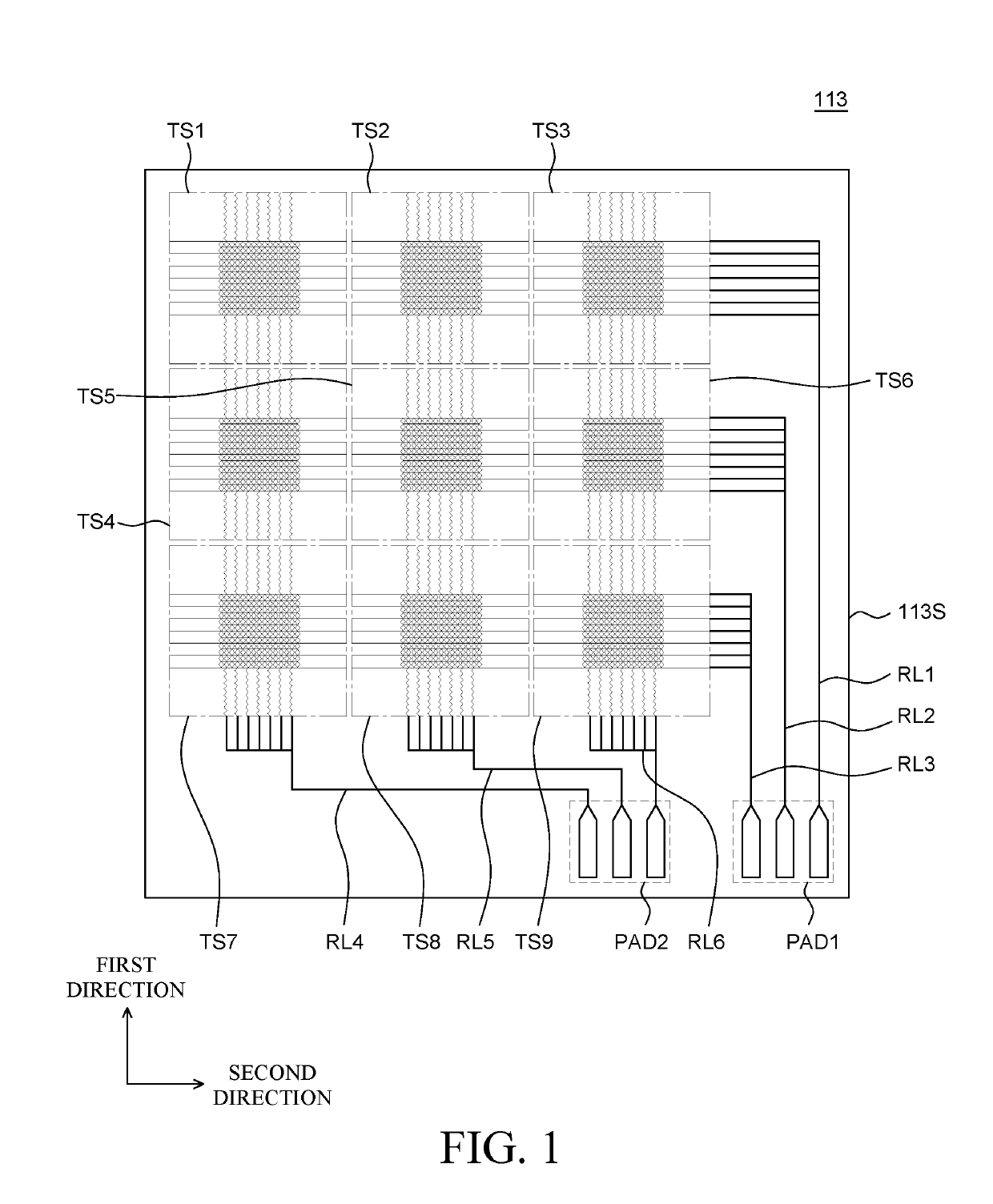 Touch Screen Panel and Display Device Including the Same
