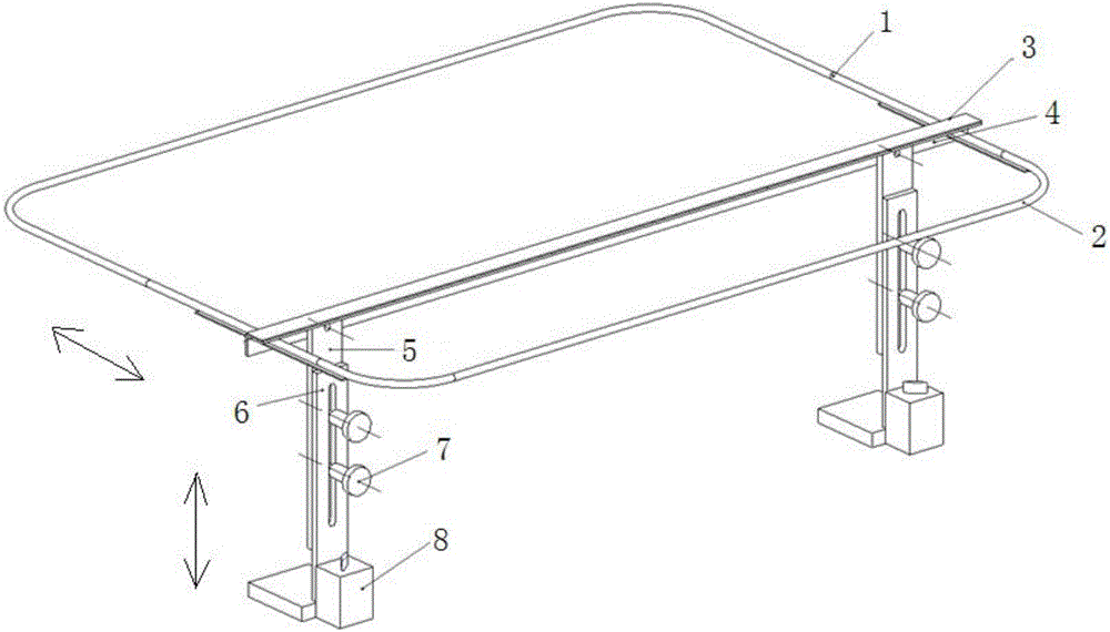 Adjustable bracket for discharging operation of feeding mechanism