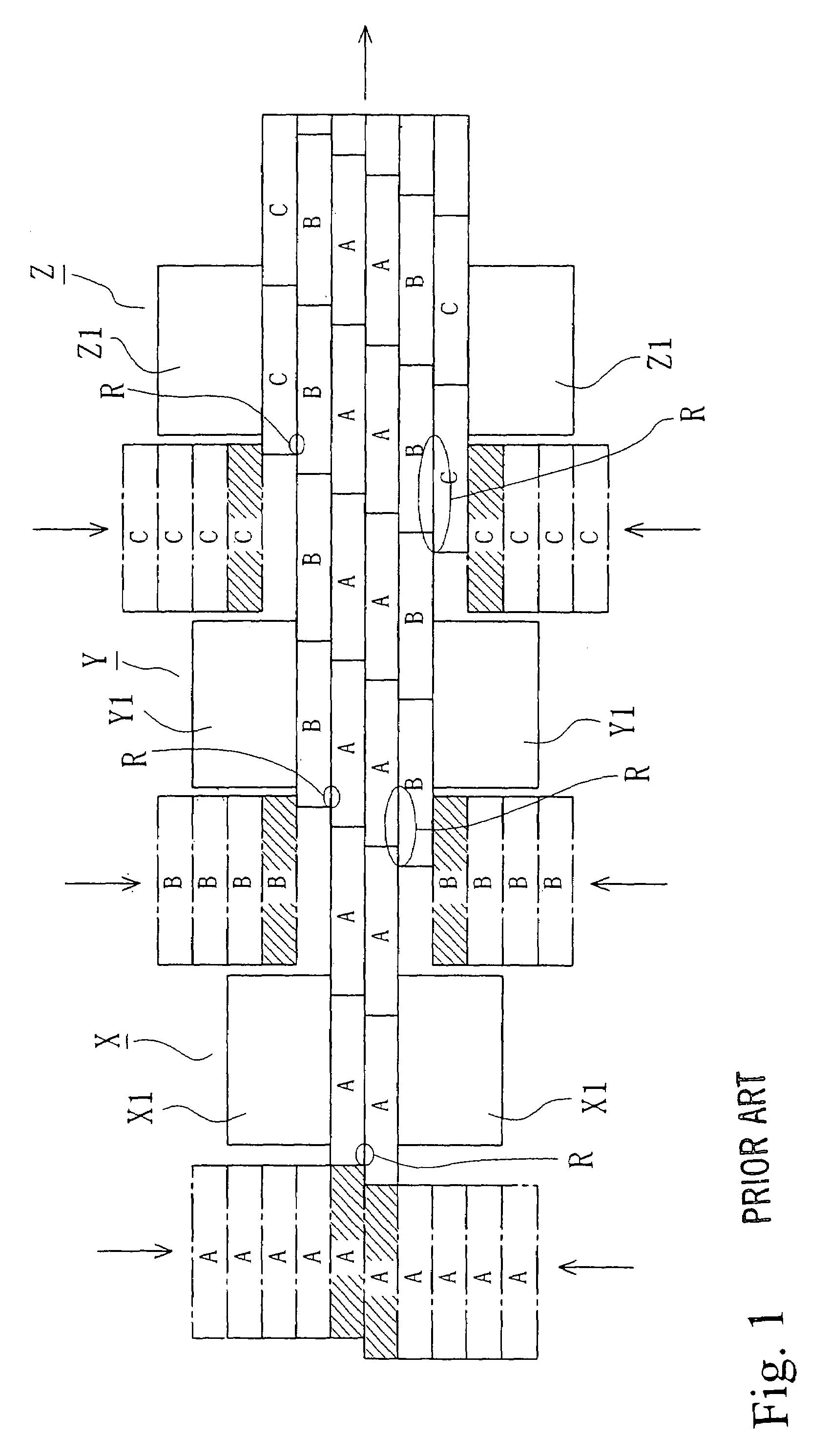 Method and apparatus of pressing in manufacturing glued laminated wood