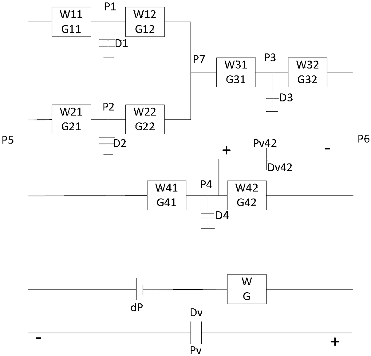 Simulation method of nonlinear multi-compartment hybrid Euler fixed step size