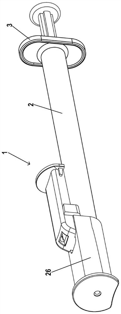 Safety syringe and safety mechanism therefor