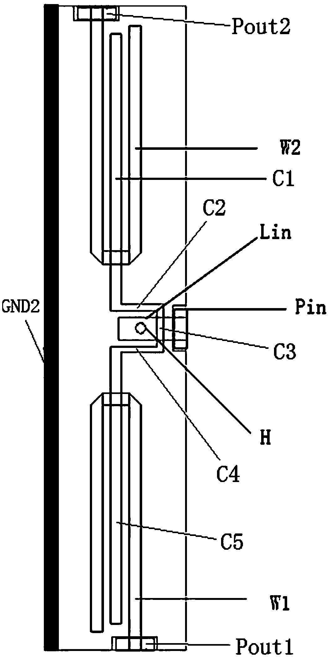 Novel LTCC structure based ultra wide band balun