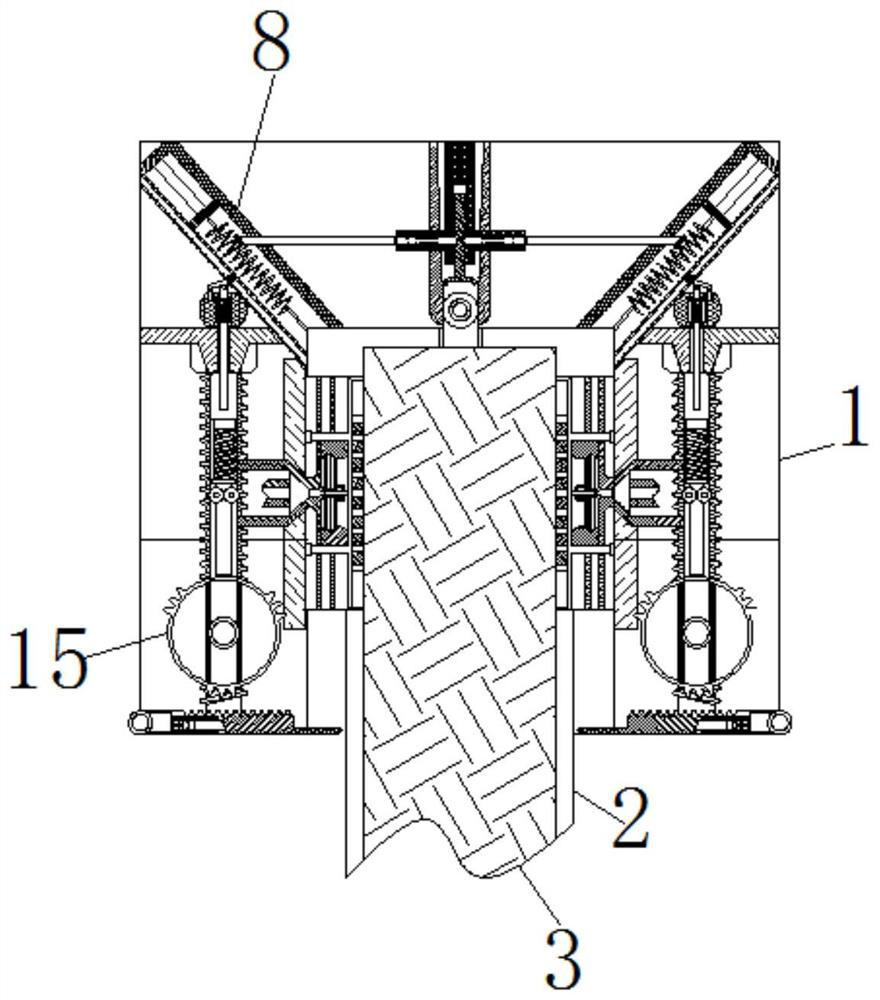 A lift maintenance equipment based on force balance principle