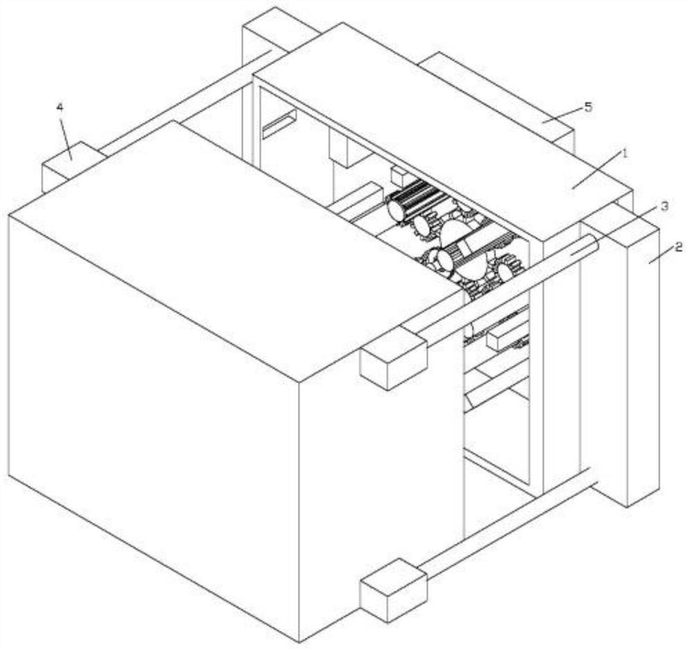 A processing method for embossed wall surface composite decorative paste