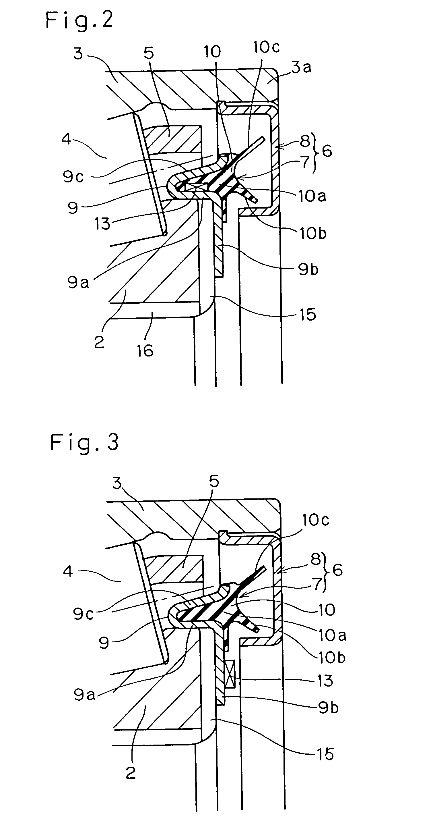 Bearing assembly with temperature sensor