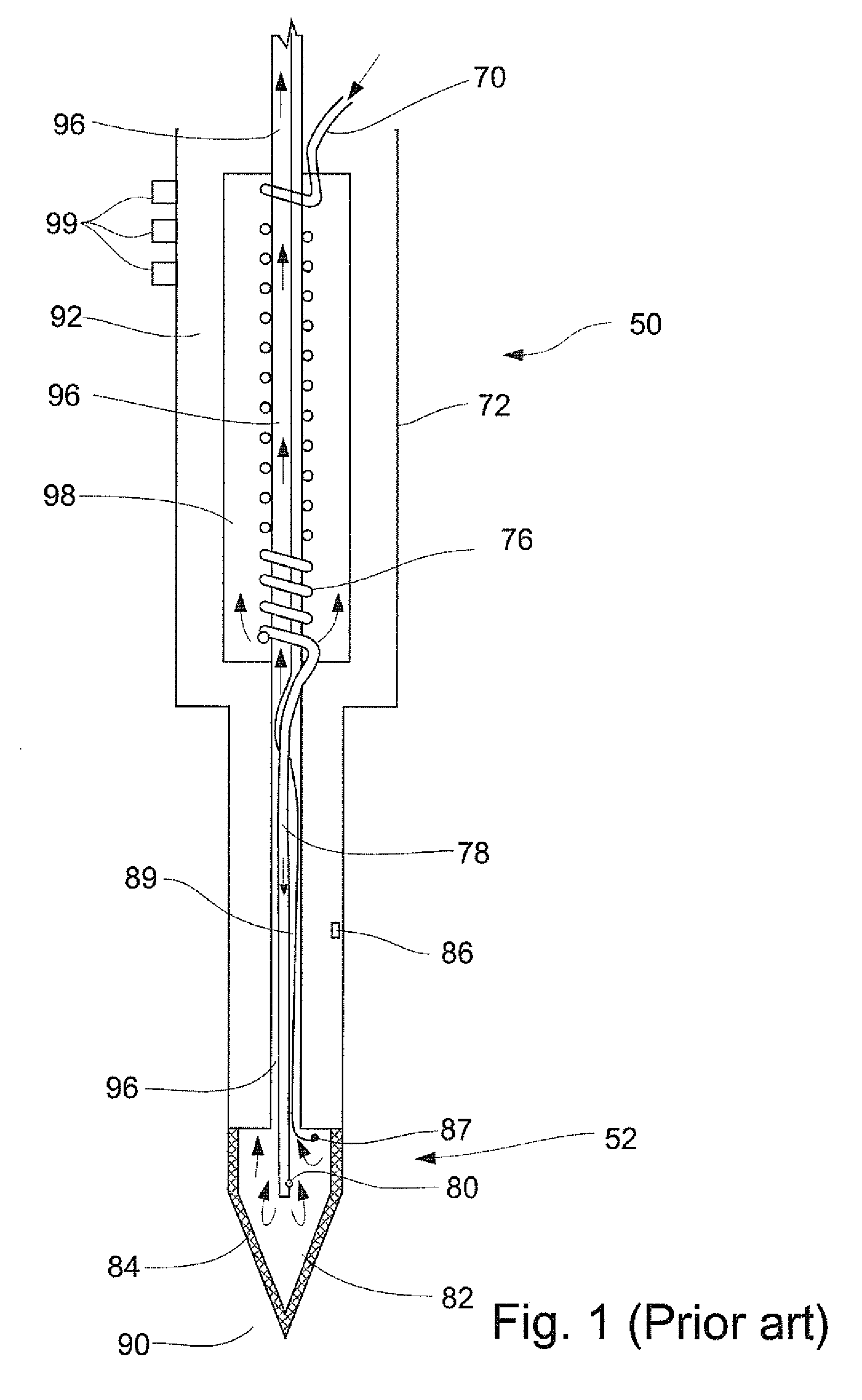 Apparatus and method for protecting tissues during cryoablation