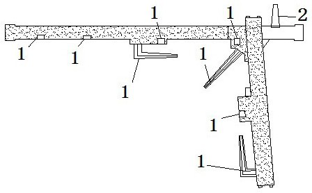 Comprehensive earth excavation method for large-scale cover-excavation top-down T-shaped transfer subway station