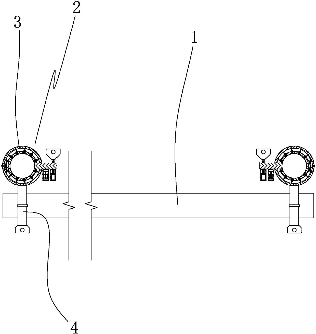 Cable distance expanding device