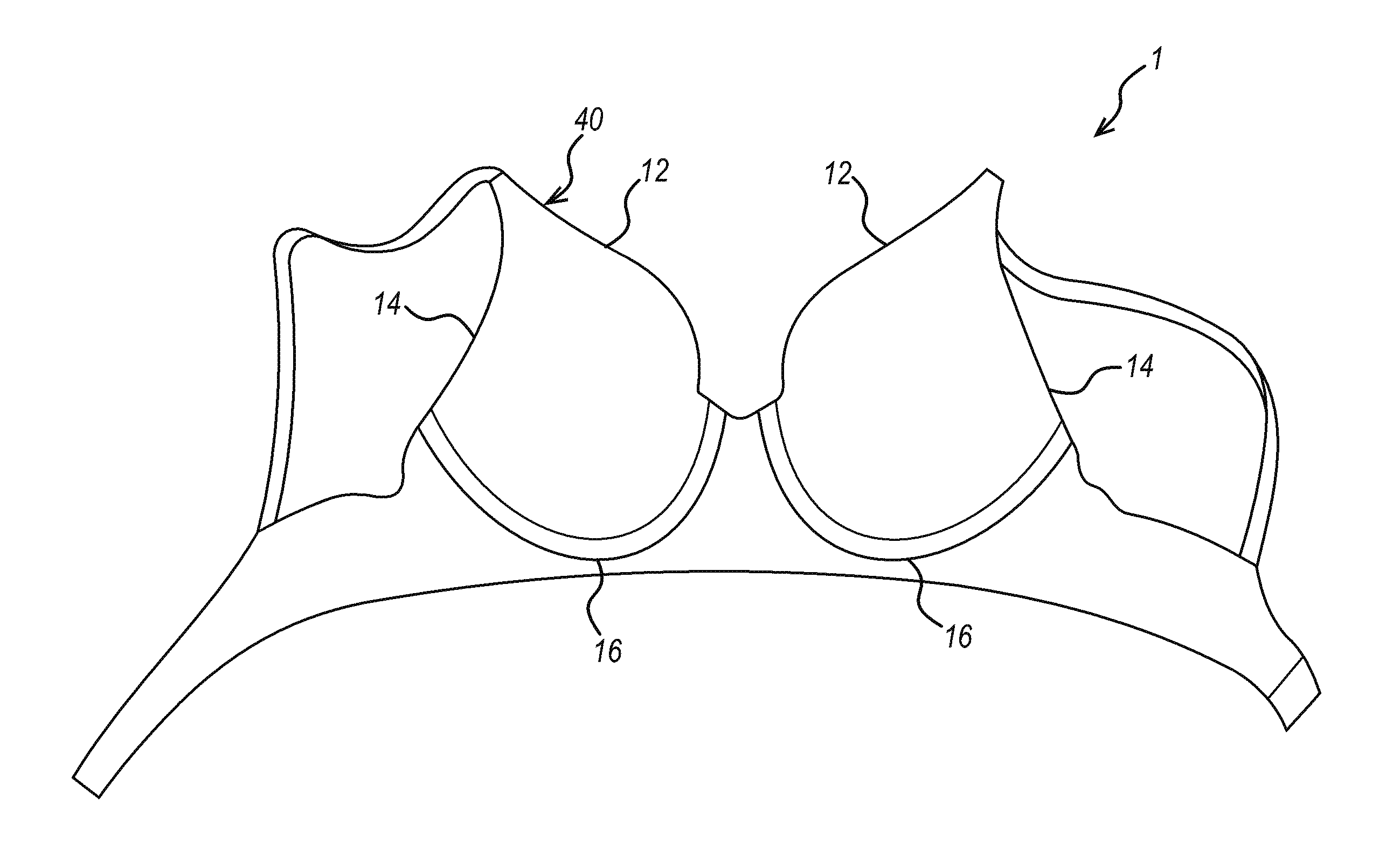 Brassiere cup and method of manufacture