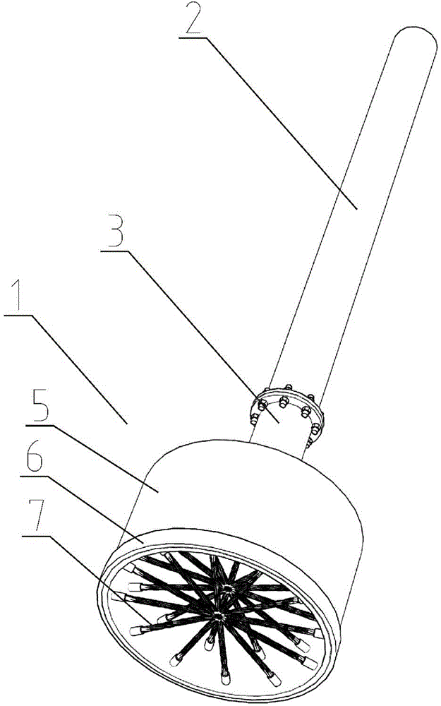 Device and method for fishing drill dregs