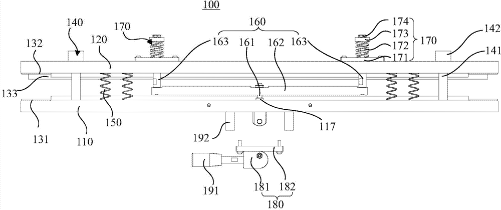 Vertical type flying probe tester clamp and design method thereof