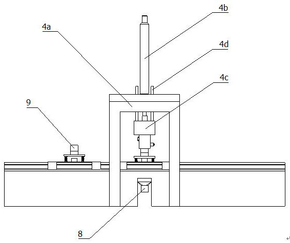 A kind of processing equipment of mandrel of nasal surgery cutter