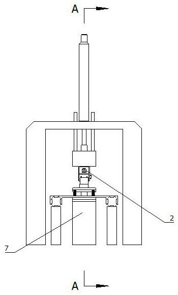 A kind of processing equipment of mandrel of nasal surgery cutter